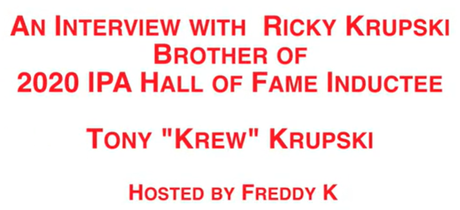 Tony Krew - 2020 Interview